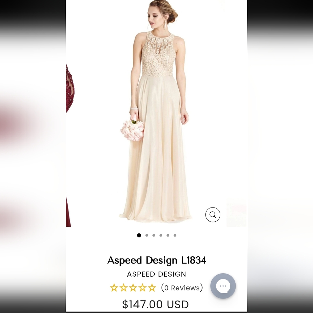 Blush Pink Formal Dress/Prom Dress XL